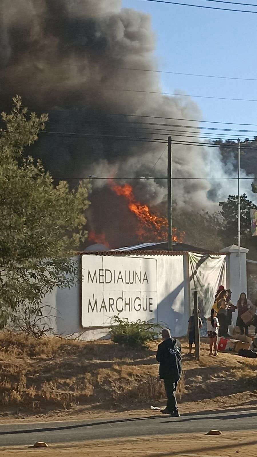Detienen mujer por incendio en Marchigüe