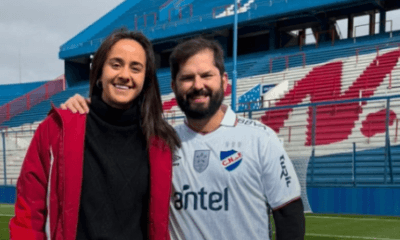 Gabriel Boric en Uruguay