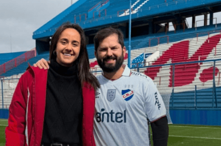 Gabriel Boric en Uruguay
